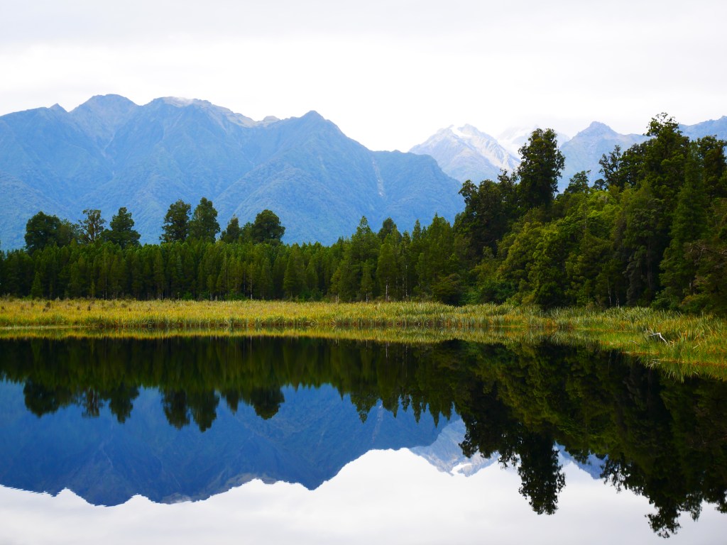 Weiße Zipfel mit blauer Zunge