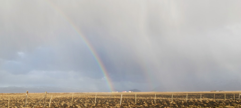 Ein Regenbogen zum Abschied…