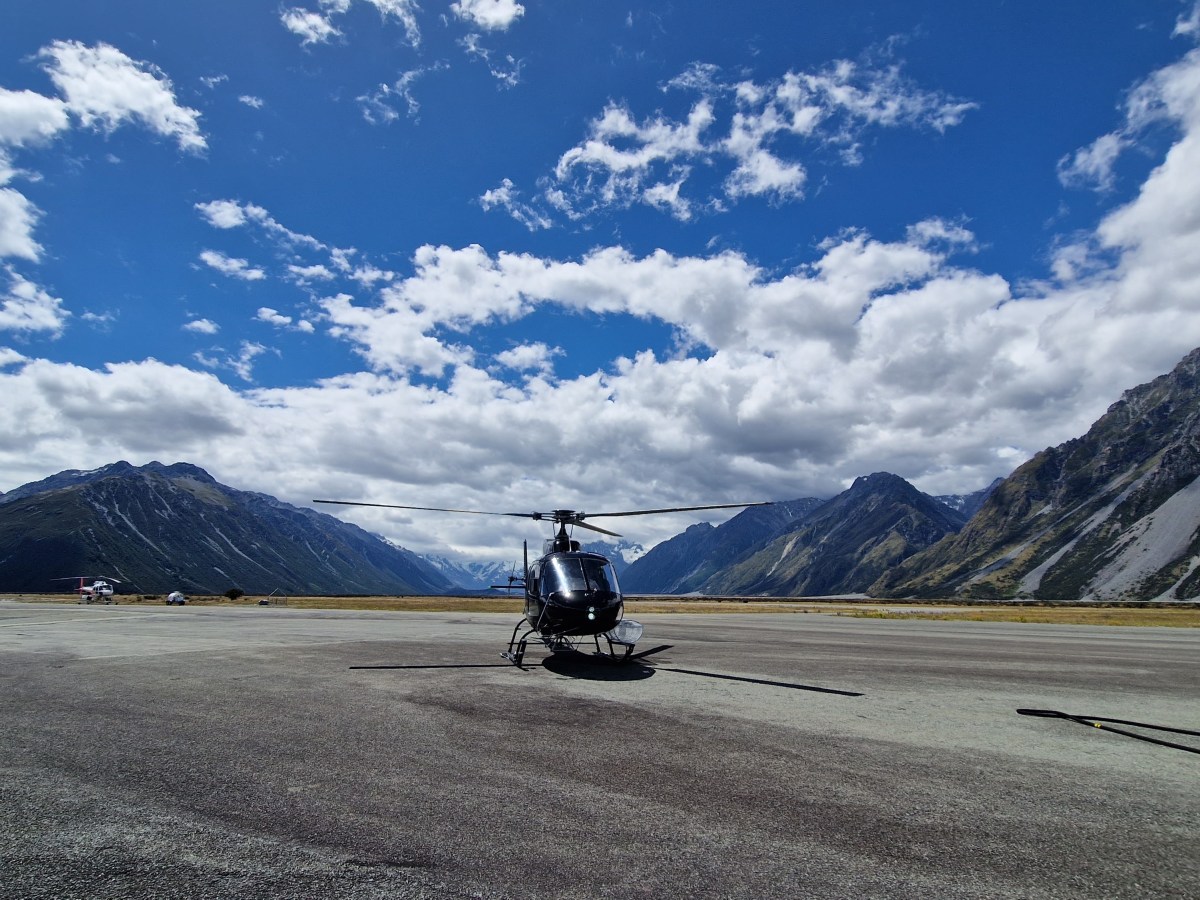 Natternkopf, Lavendel und ein&nbsp;Heli